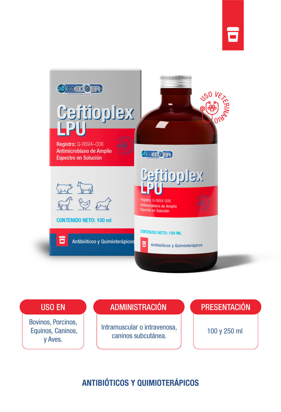 Mediker Ceftioplex LPU